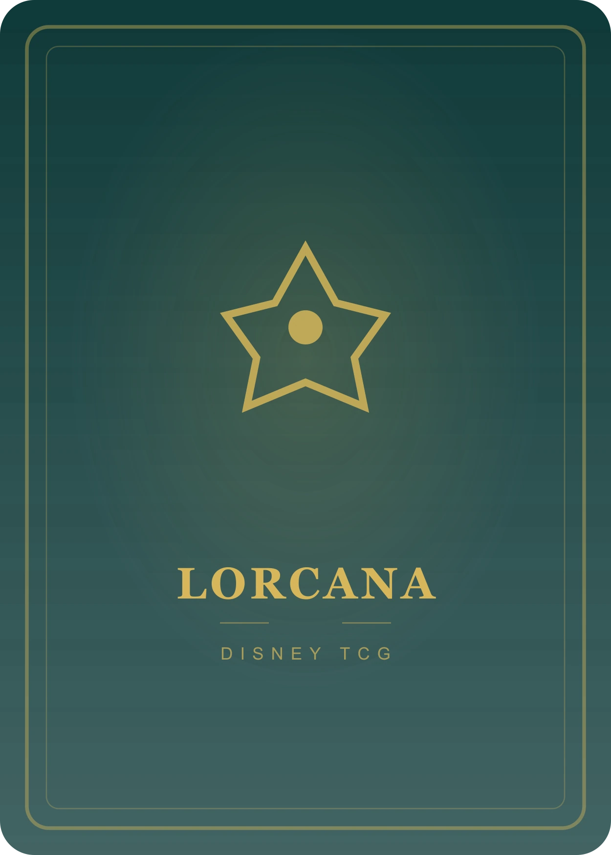 Disney Lorcana card back illustration